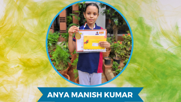A Remarkable Triumph: Anya Manish Kumar - ISSO-GOLD MEDALIST & Olympiad Champion! 